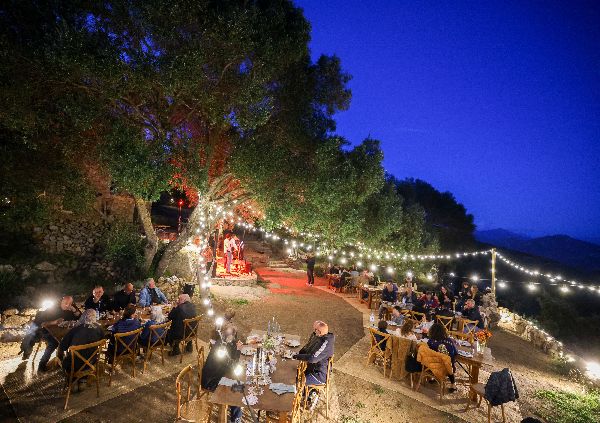 Vue large soirée